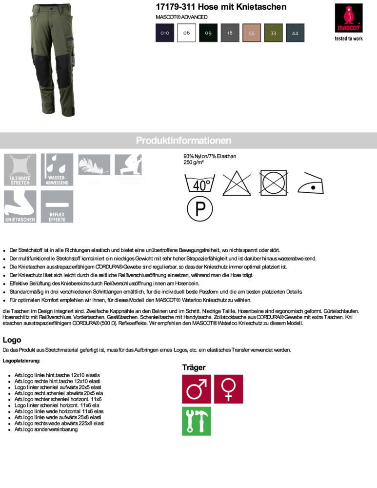 Datenblatt Zertifikat