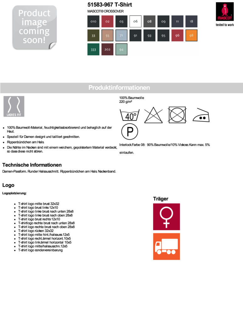 Datenblatt Zertifikat