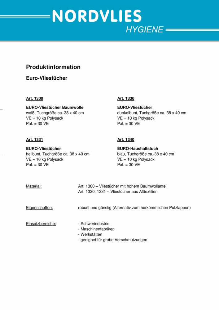 Datenblatt Zertifikat