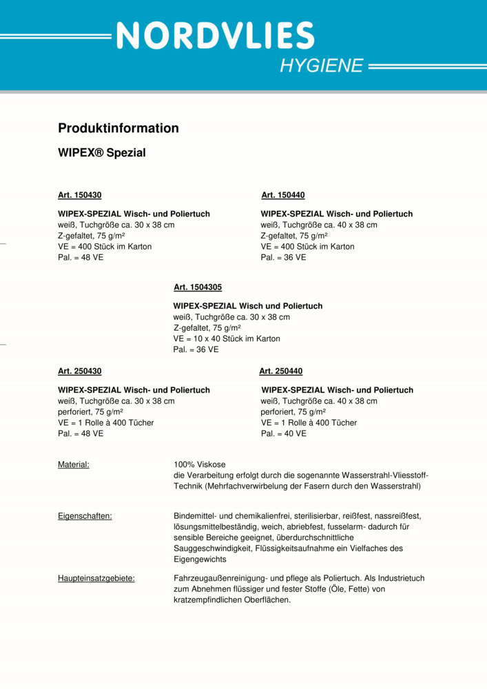 Datenblatt Zertifikat
