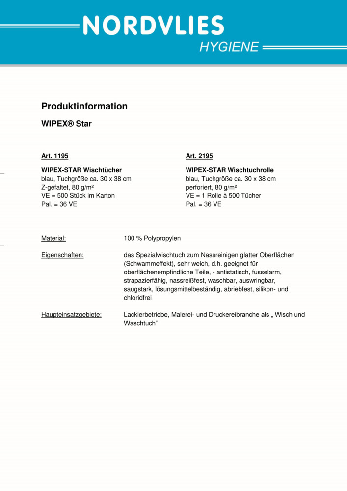 Datenblatt Zertifikat