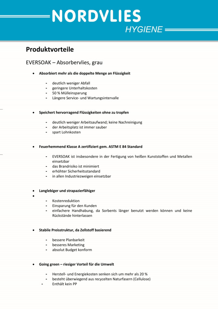 Datenblatt Zertifikat