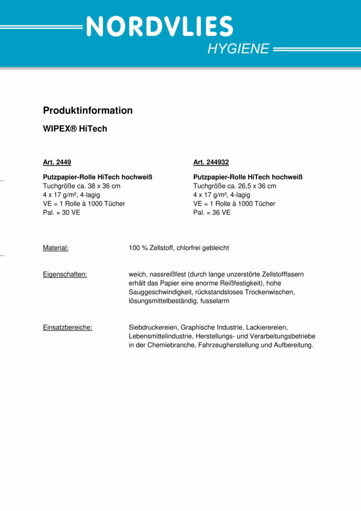 Datenblatt Zertifikat