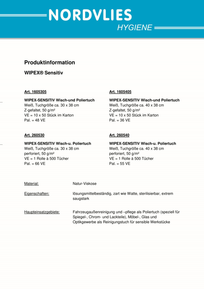 Datenblatt Zertifikat