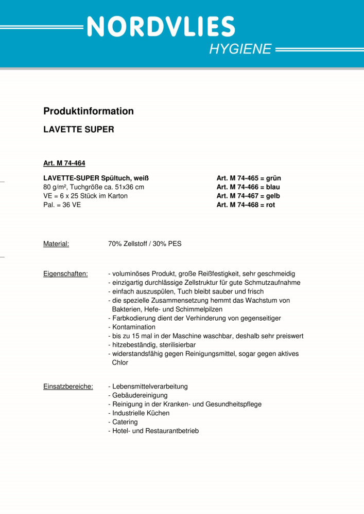 Datenblatt Zertifikat