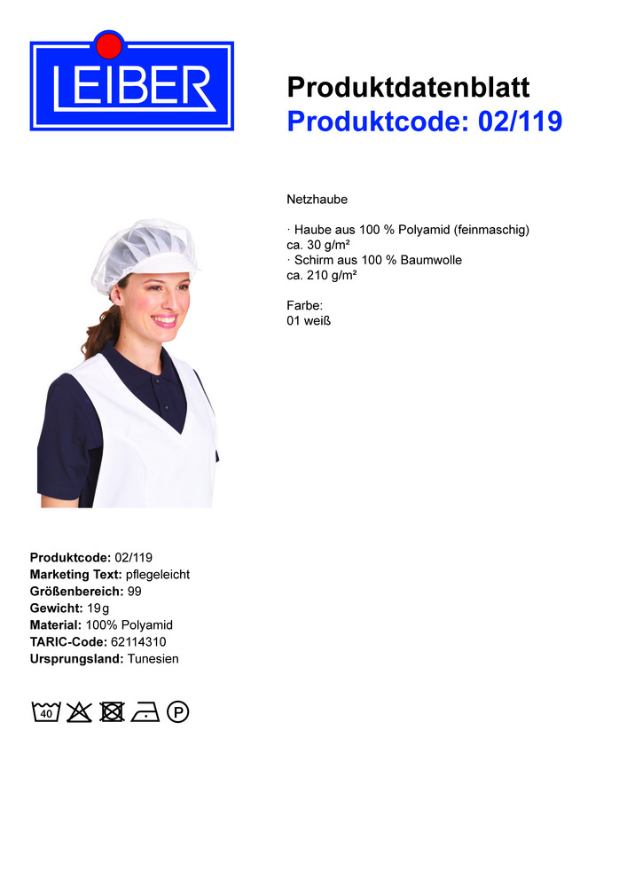 Datenblatt Zertifikat