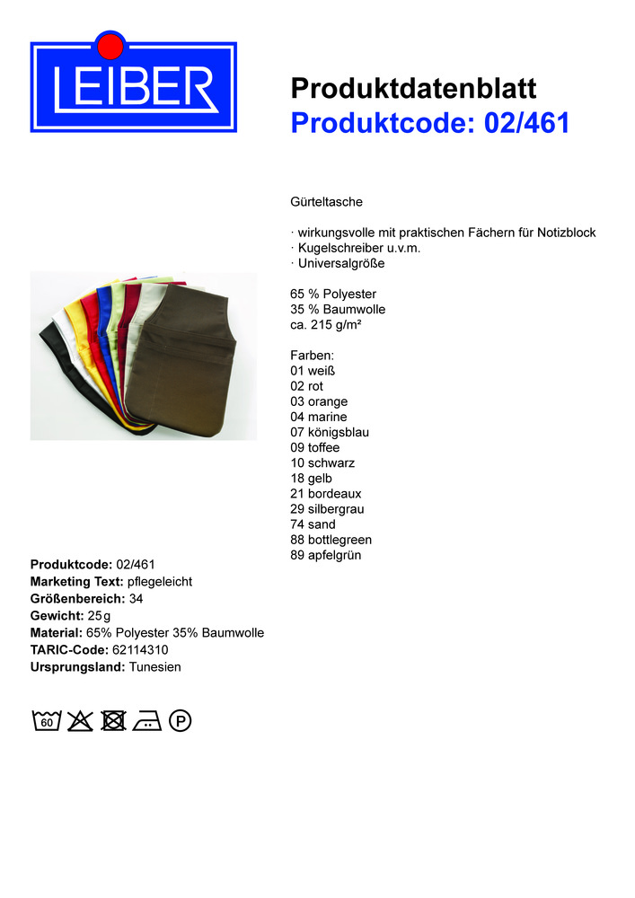 Datenblatt Zertifikat