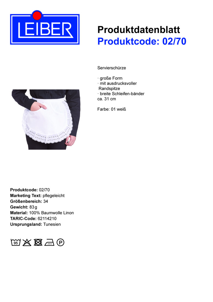 Datenblatt Zertifikat