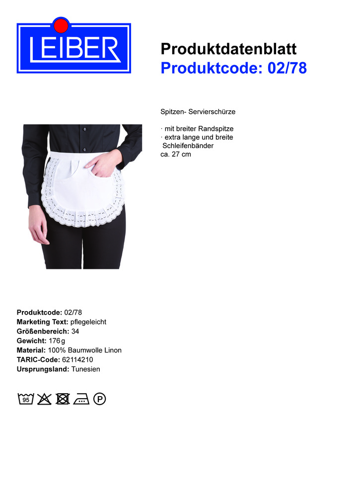 Datenblatt Zertifikat