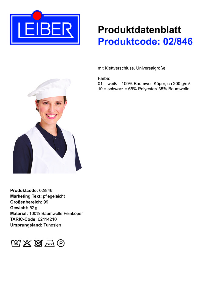 Datenblatt Zertifikat