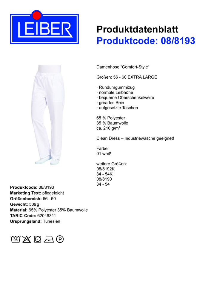 Datenblatt Zertifikat