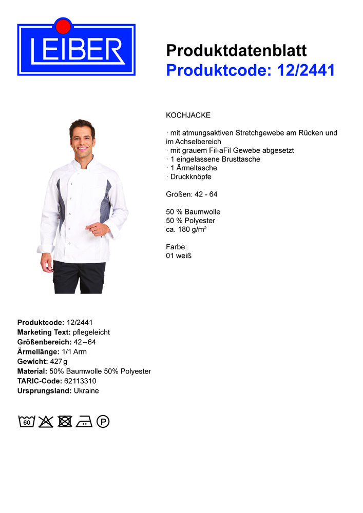 Datenblatt Zertifikat