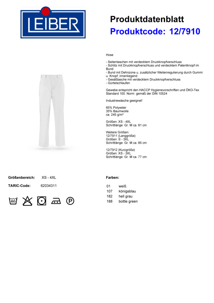 Datenblatt Zertifikat
