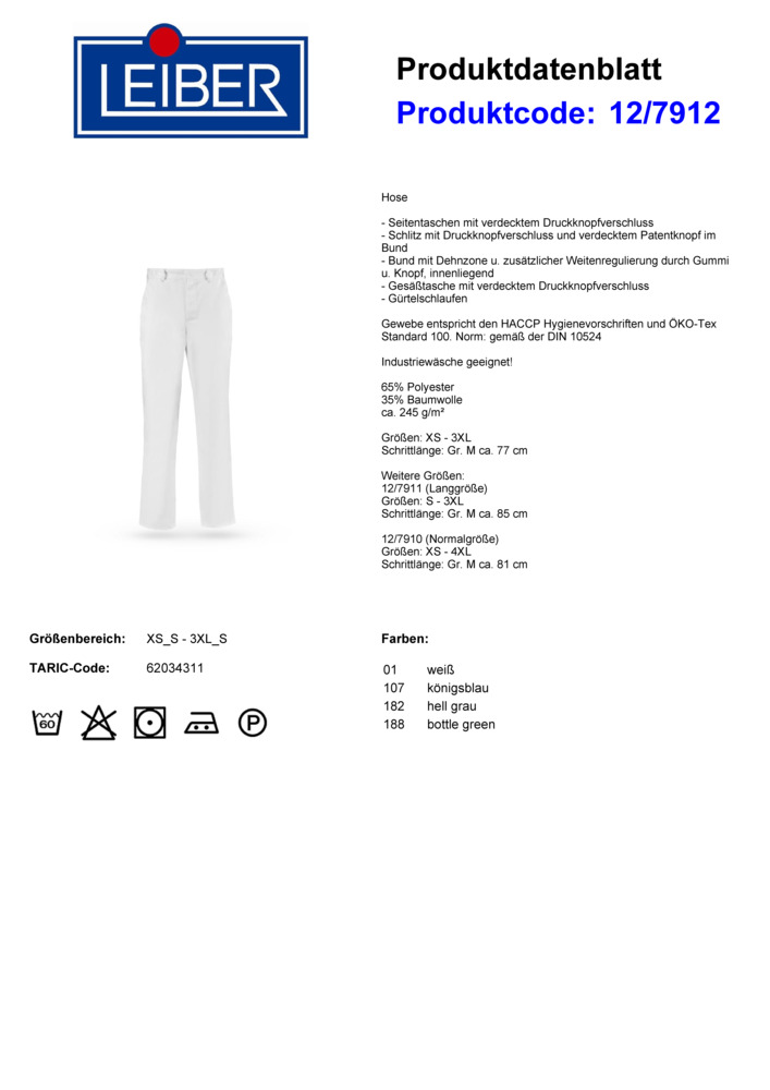 Datenblatt Zertifikat
