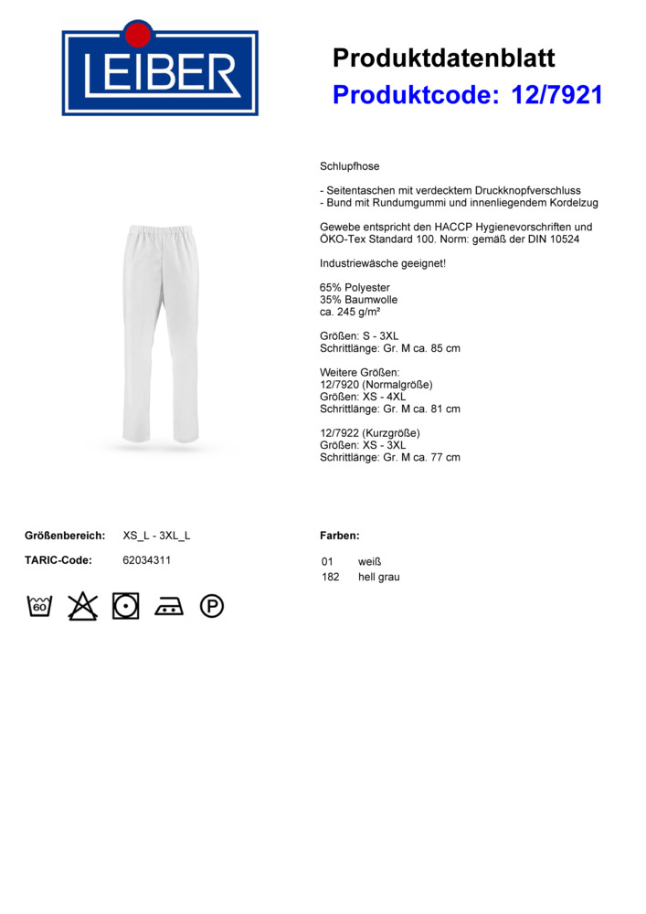 Datenblatt Zertifikat