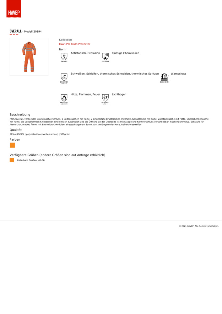 Datenblatt Zertifikat