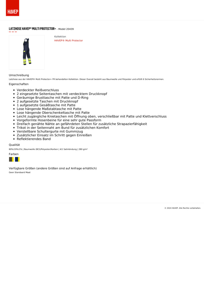 Datenblatt Zertifikat