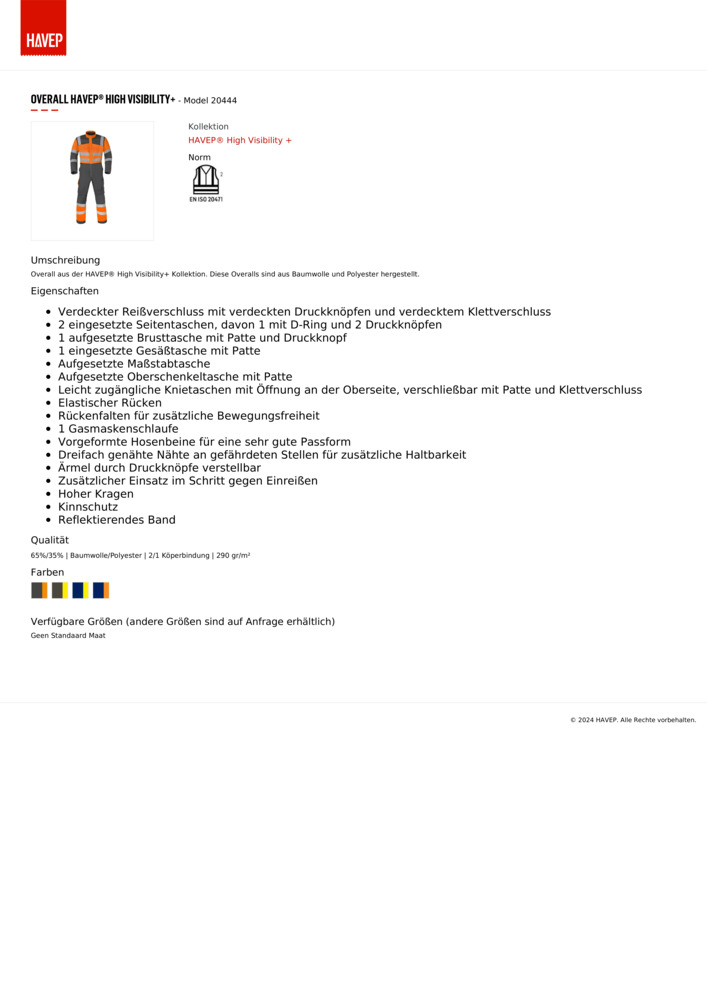 Datenblatt Zertifikat