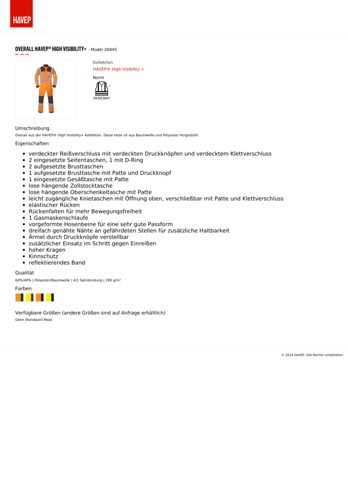 Datenblatt Zertifikat