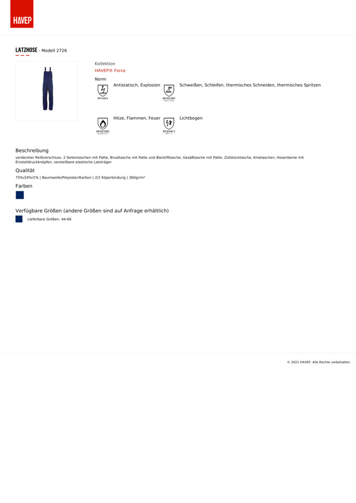 Datenblatt Zertifikat