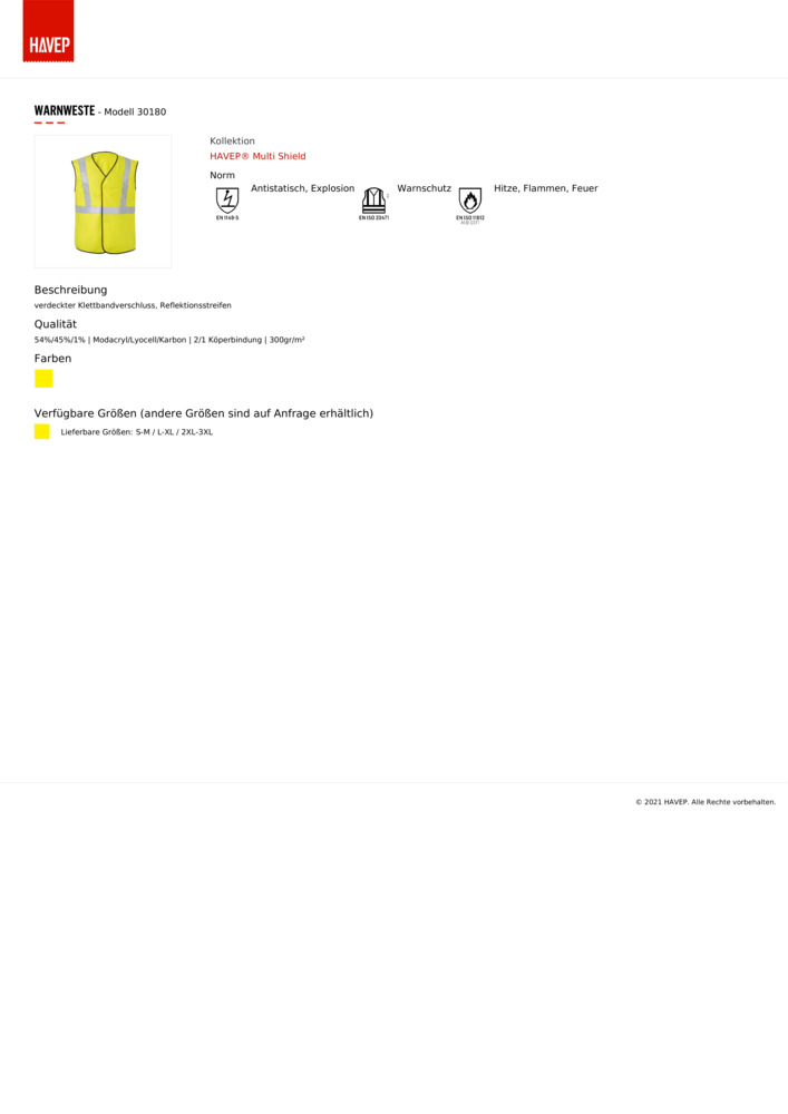 Datenblatt Zertifikat