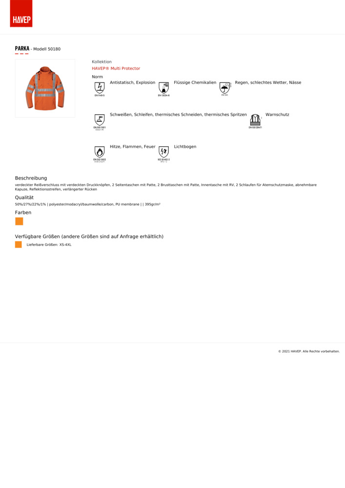 Datenblatt Zertifikat