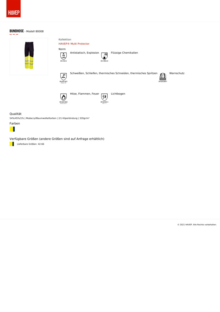 Datenblatt Zertifikat