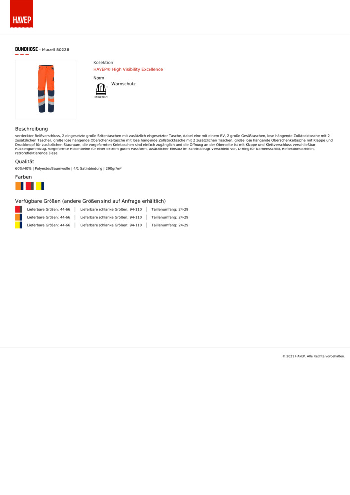 Datenblatt Zertifikat