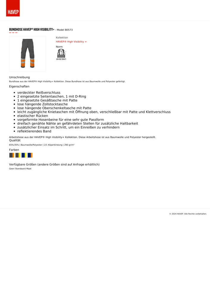 Datenblatt Zertifikat