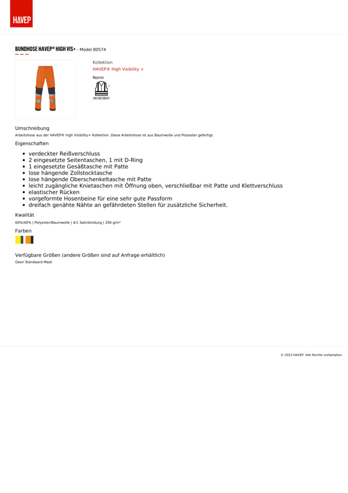 Datenblatt Zertifikat