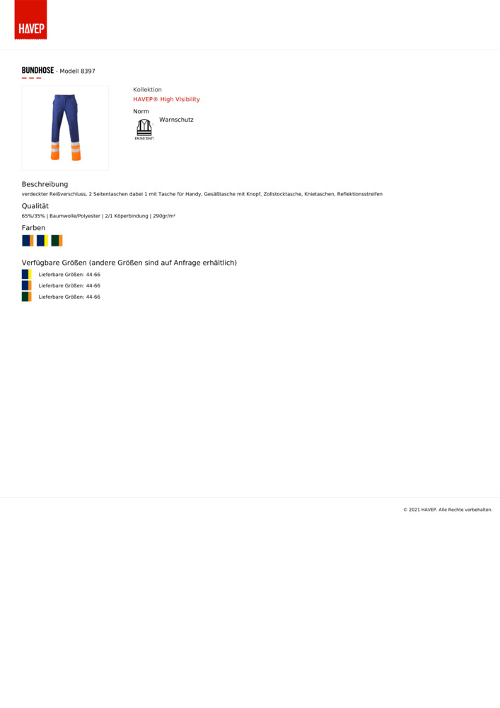 Datenblatt Zertifikat