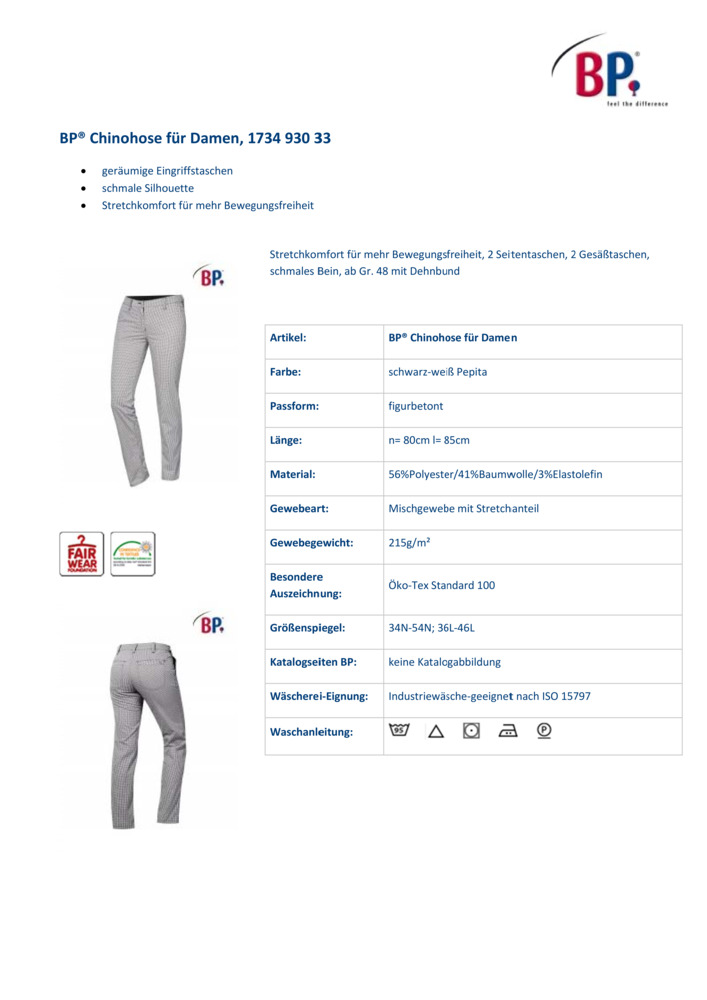 Datenblatt Zertifikat