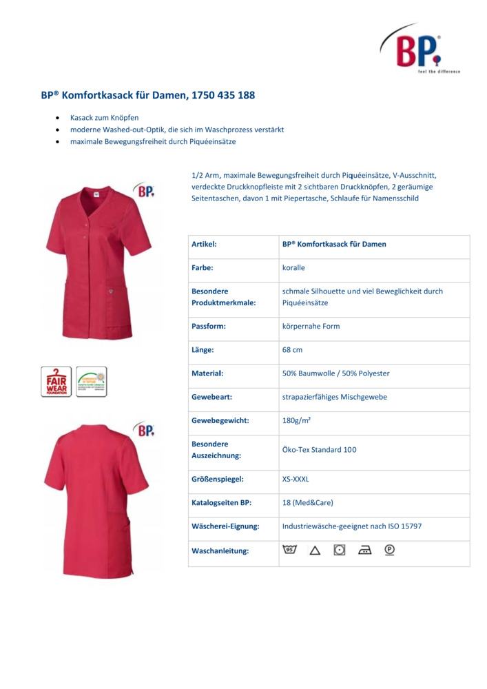 Datenblatt Zertifikat