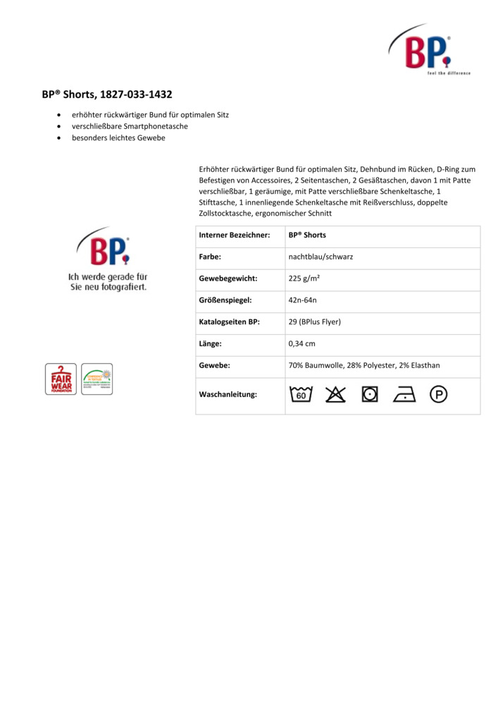 Datenblatt Zertifikat