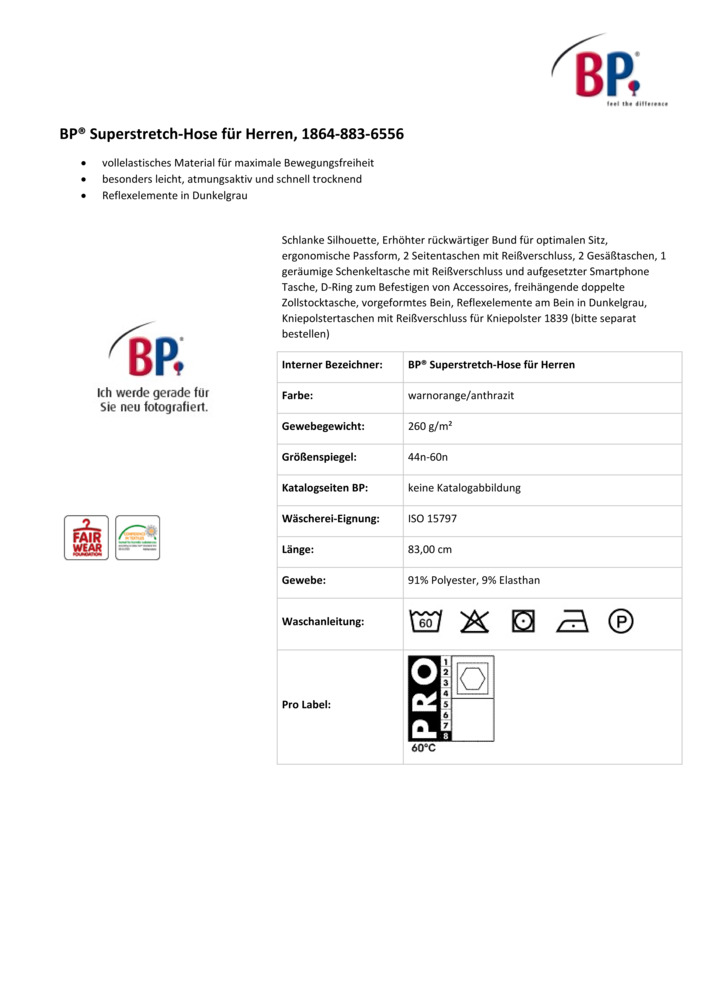 Datenblatt Zertifikat