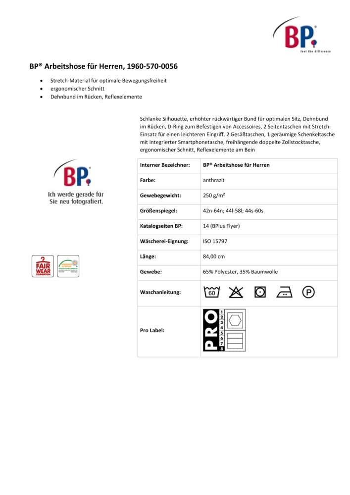 Datenblatt Zertifikat