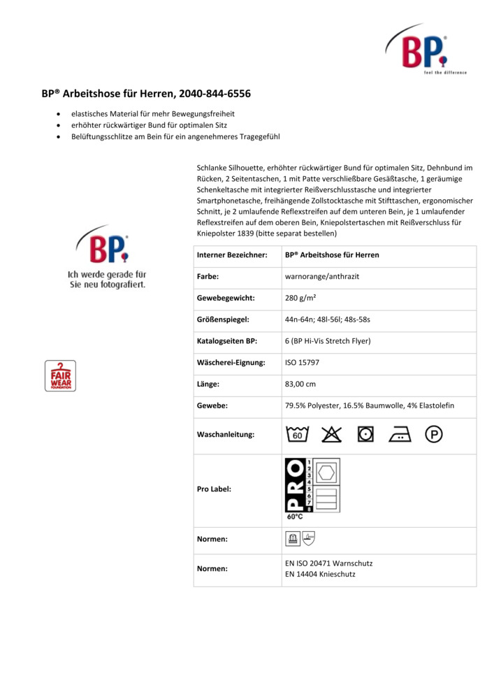 Datenblatt Zertifikat