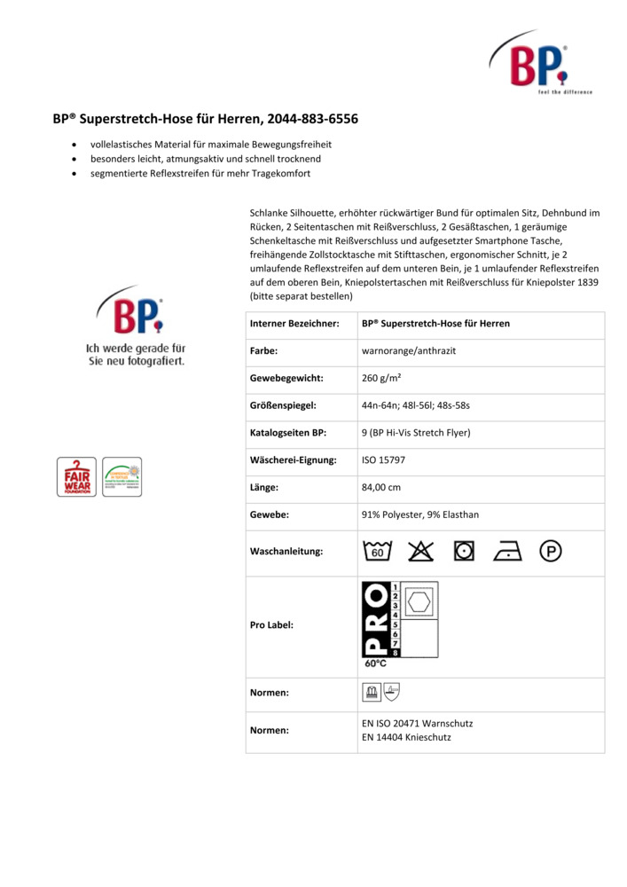 Datenblatt Zertifikat