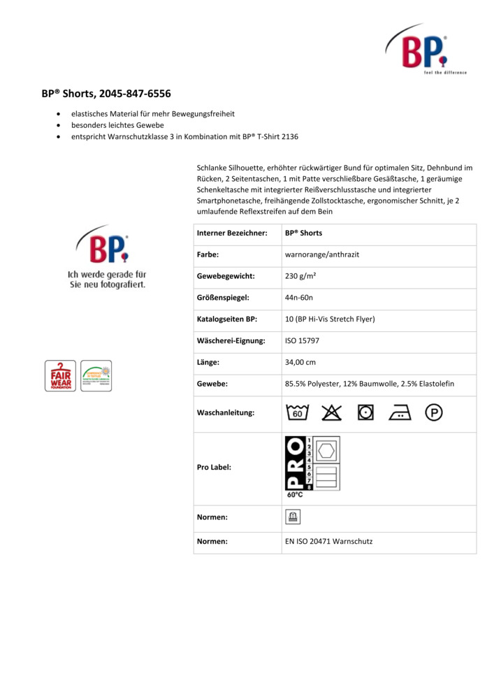 Datenblatt Zertifikat