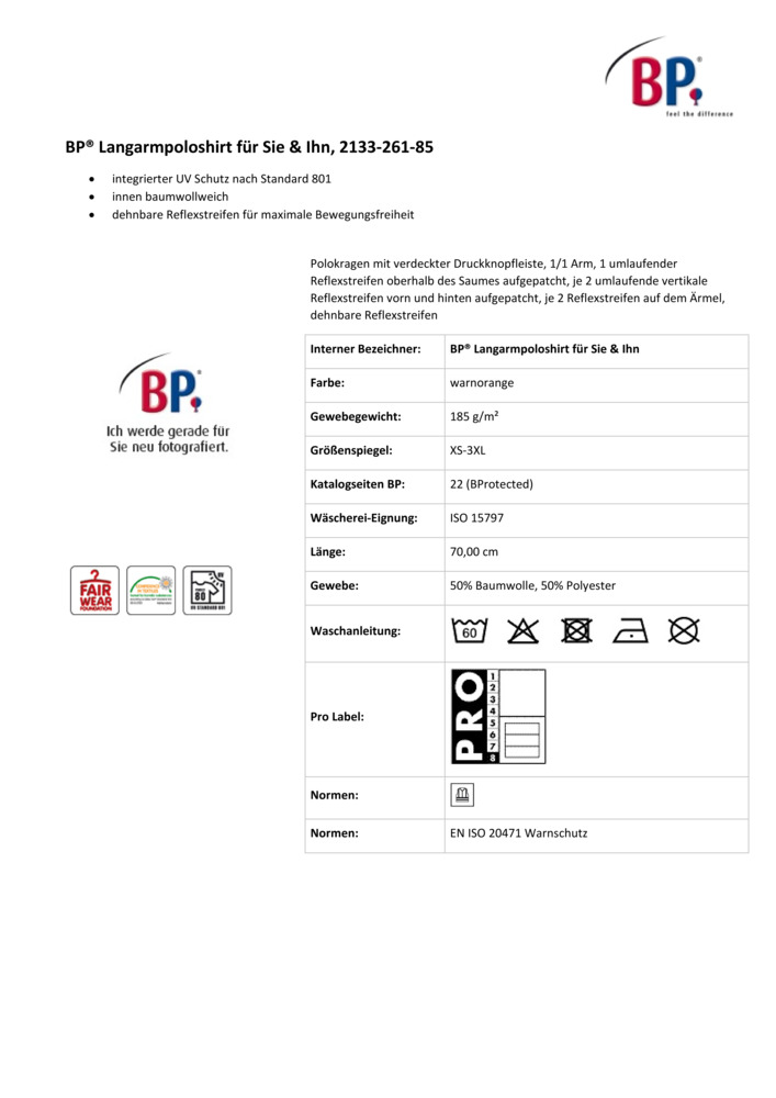 Datenblatt Zertifikat