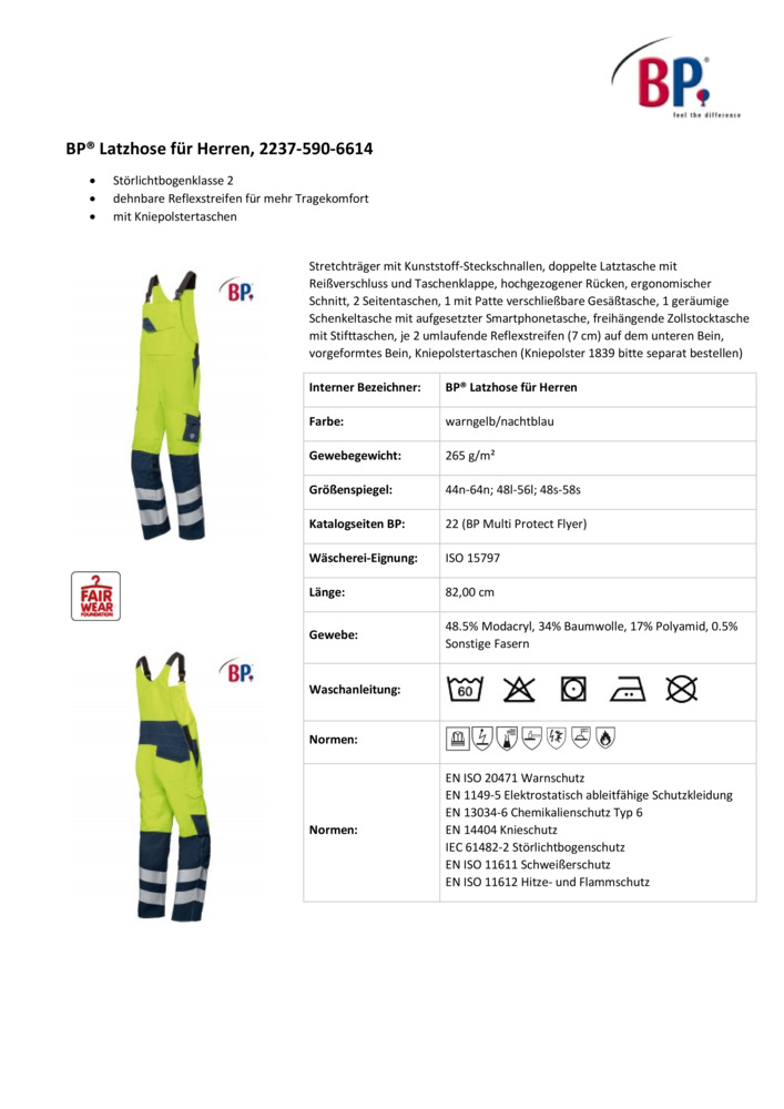 Datenblatt Zertifikat