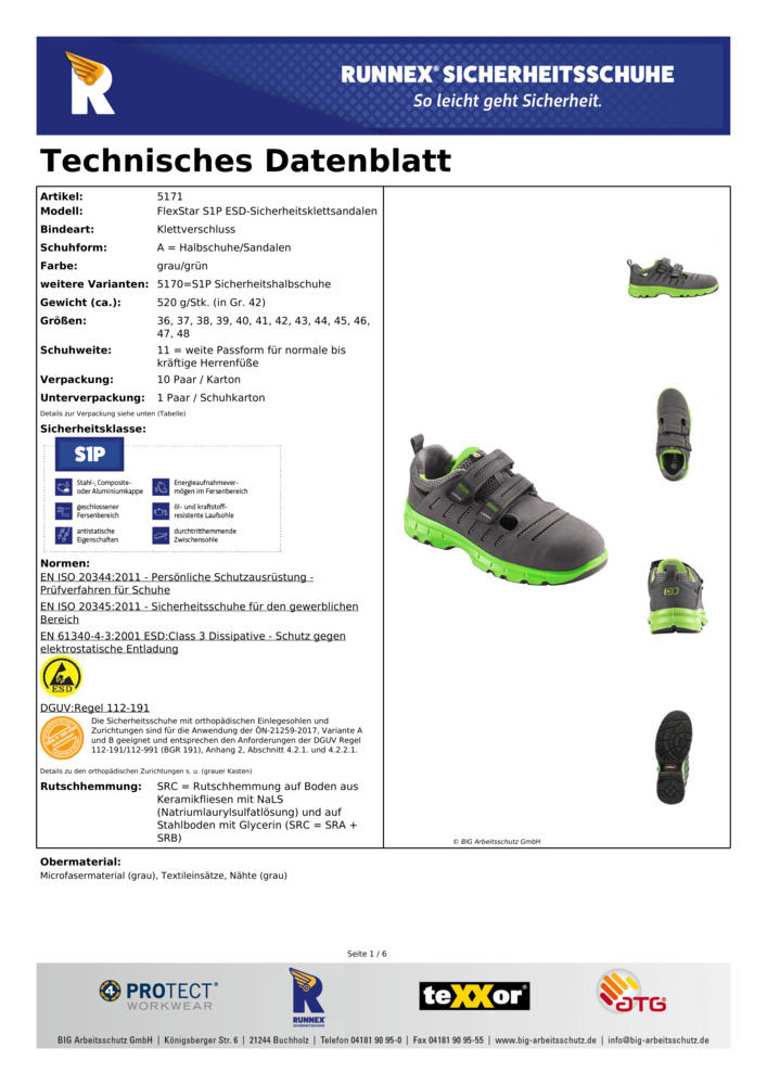 Datenblatt Zertifikat