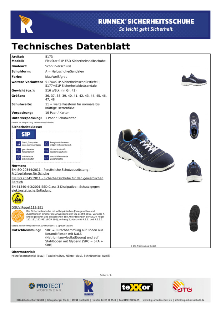 Datenblatt Zertifikat