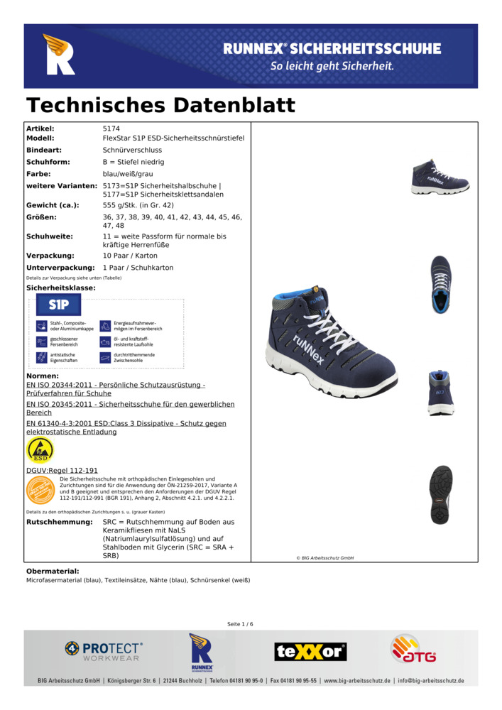 Datenblatt Zertifikat