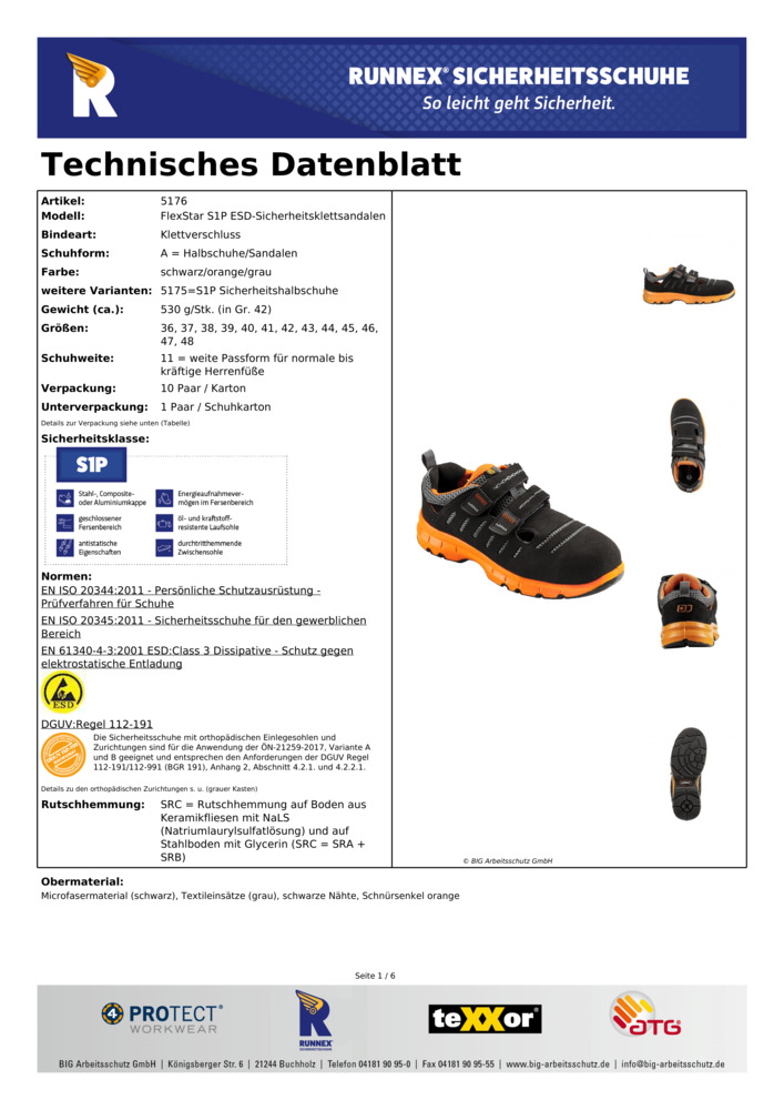 Datenblatt Zertifikat