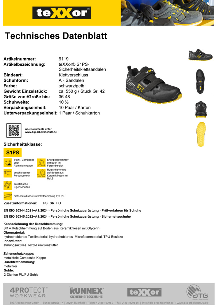 Datenblatt Zertifikat