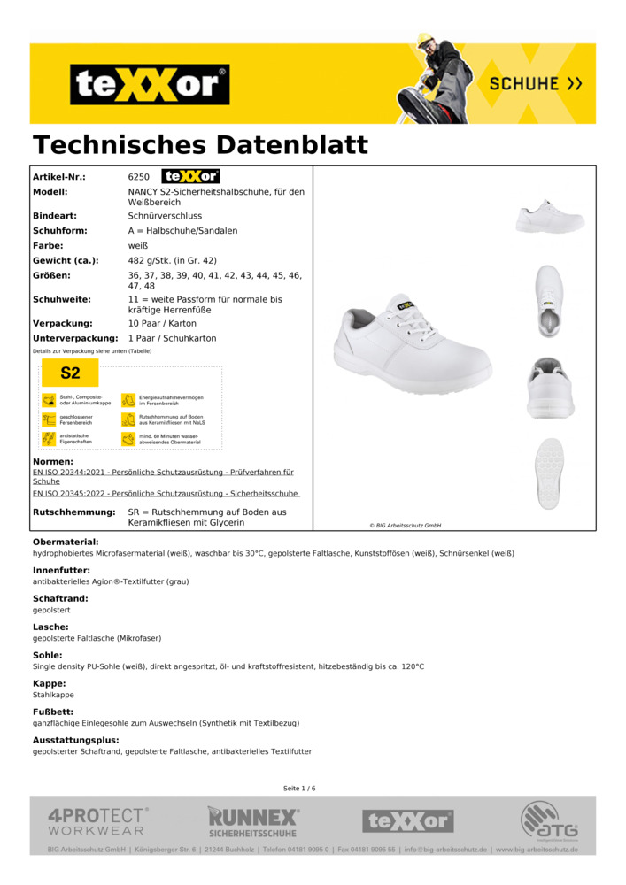 Datenblatt Zertifikat