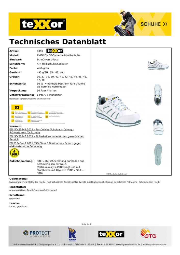 Datenblatt Zertifikat