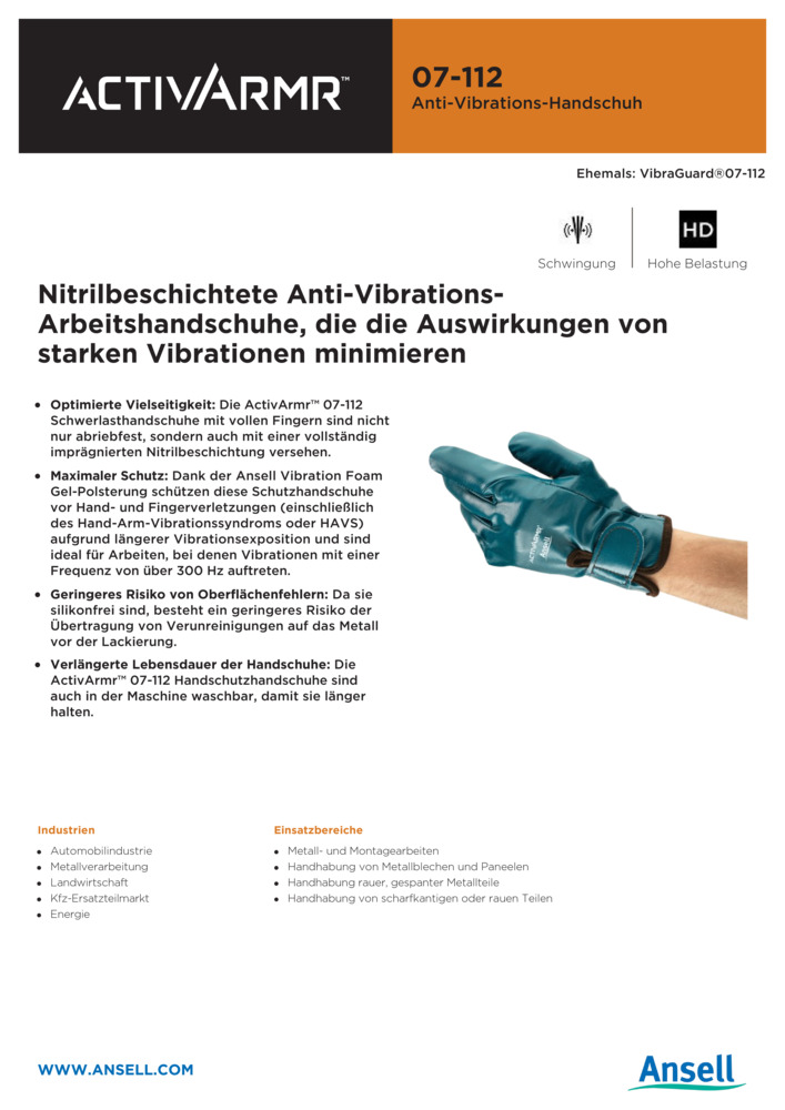 Datenblatt Zertifikat