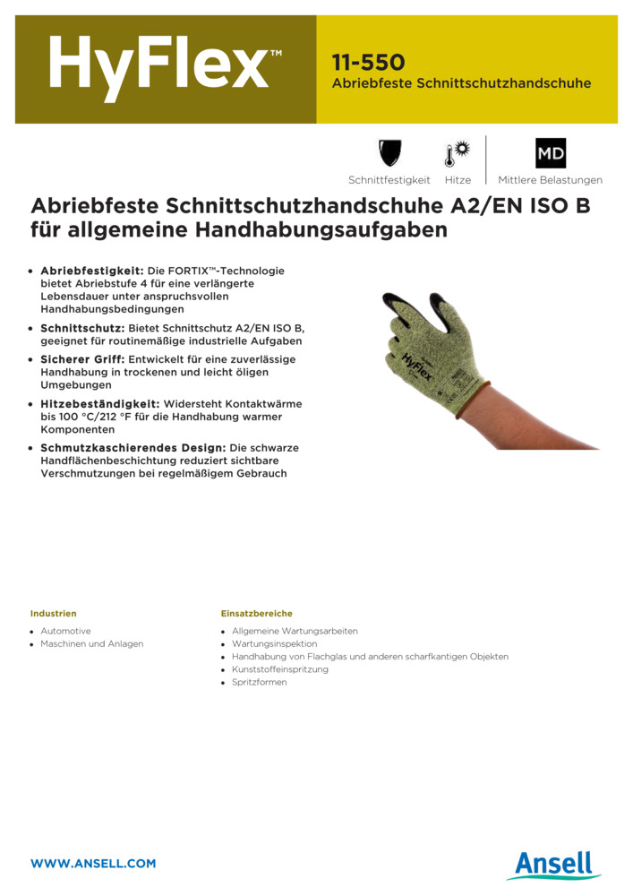 Datenblatt Zertifikat